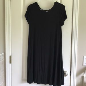 Black comfy dress